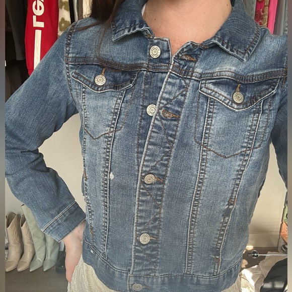 Y2K Mudd Denim Jacket – Size 14 (fits like XS/S) - Picture 5 of 6